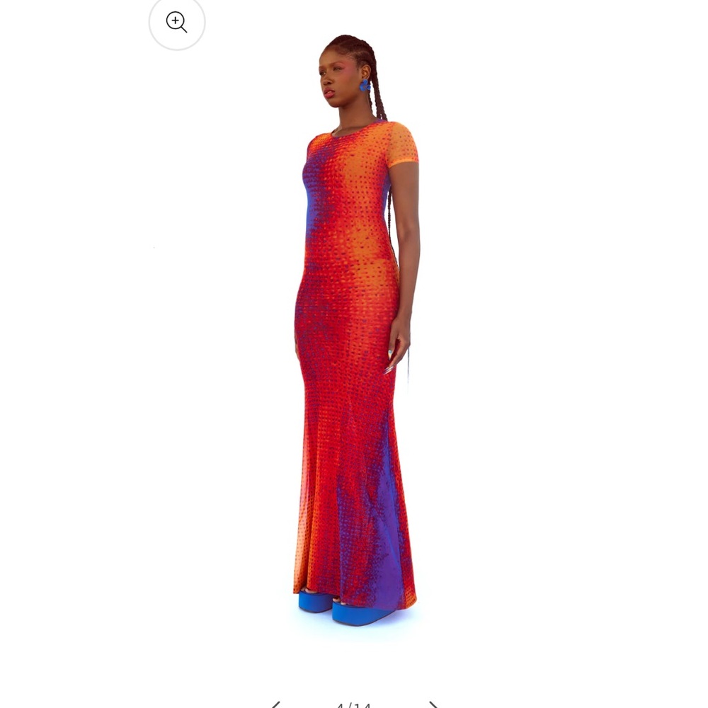 Woods By Jordyn Noa Short Sleeve Maxi Dress